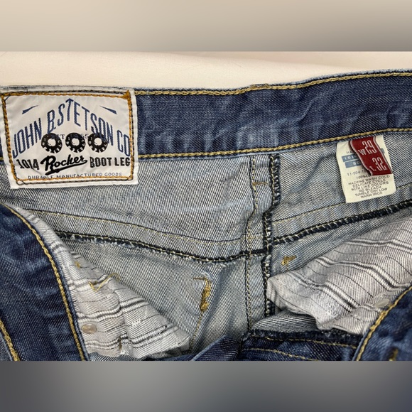 Stetson 1014 FIT SEMI-DESTRUCTED WASH JEANS - Picture 6 of 9